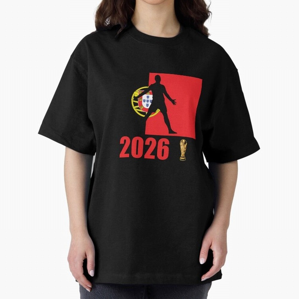 Portugal World Cup 2026 T-Shirt_84815867 Classic T-Shirt Carry the Dream of FIFA World Cup 2026 Group Stage for Fans of Messi and France, Bringing Football History, Final Match Energy, Crowd Noise and Once in a Lifetime Moments; Built for