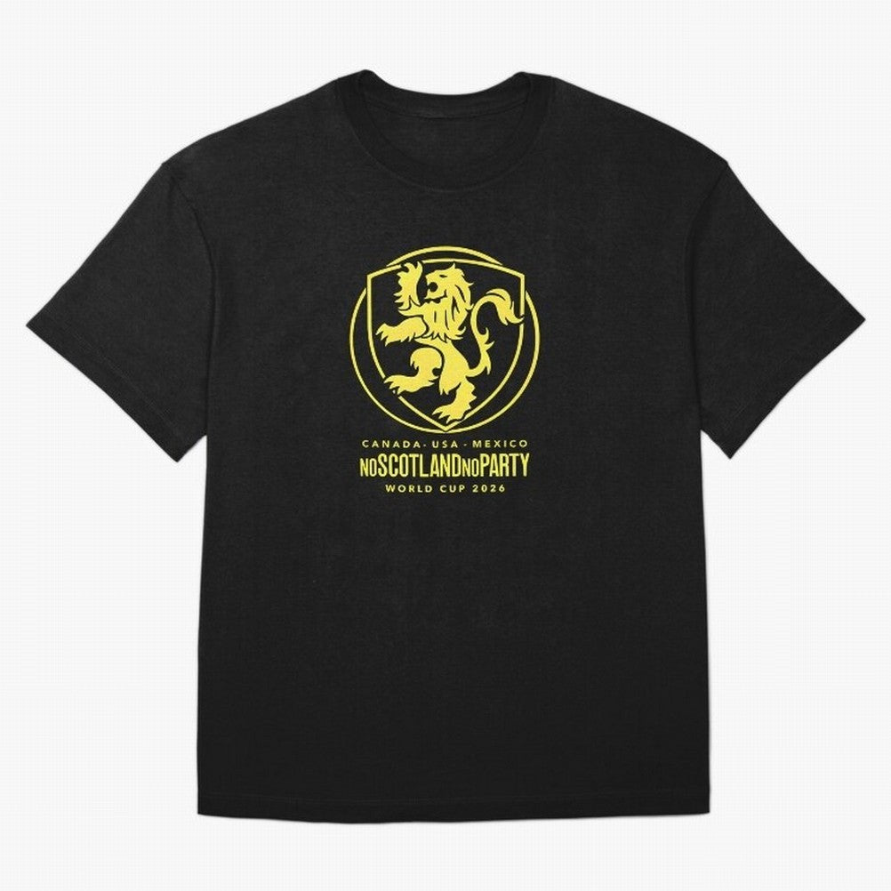 Scotland World Cup 2026 No Scotland No Party T-Shirt_83987455 Classic T-Shirt Showcase FIFA World Cup 2026 USA Canada Mexico Spirit, Capturing Portugal, Spain and Germany, Neymar, Vintage Soccer Flavor, Modern Football Stars, National Flags and