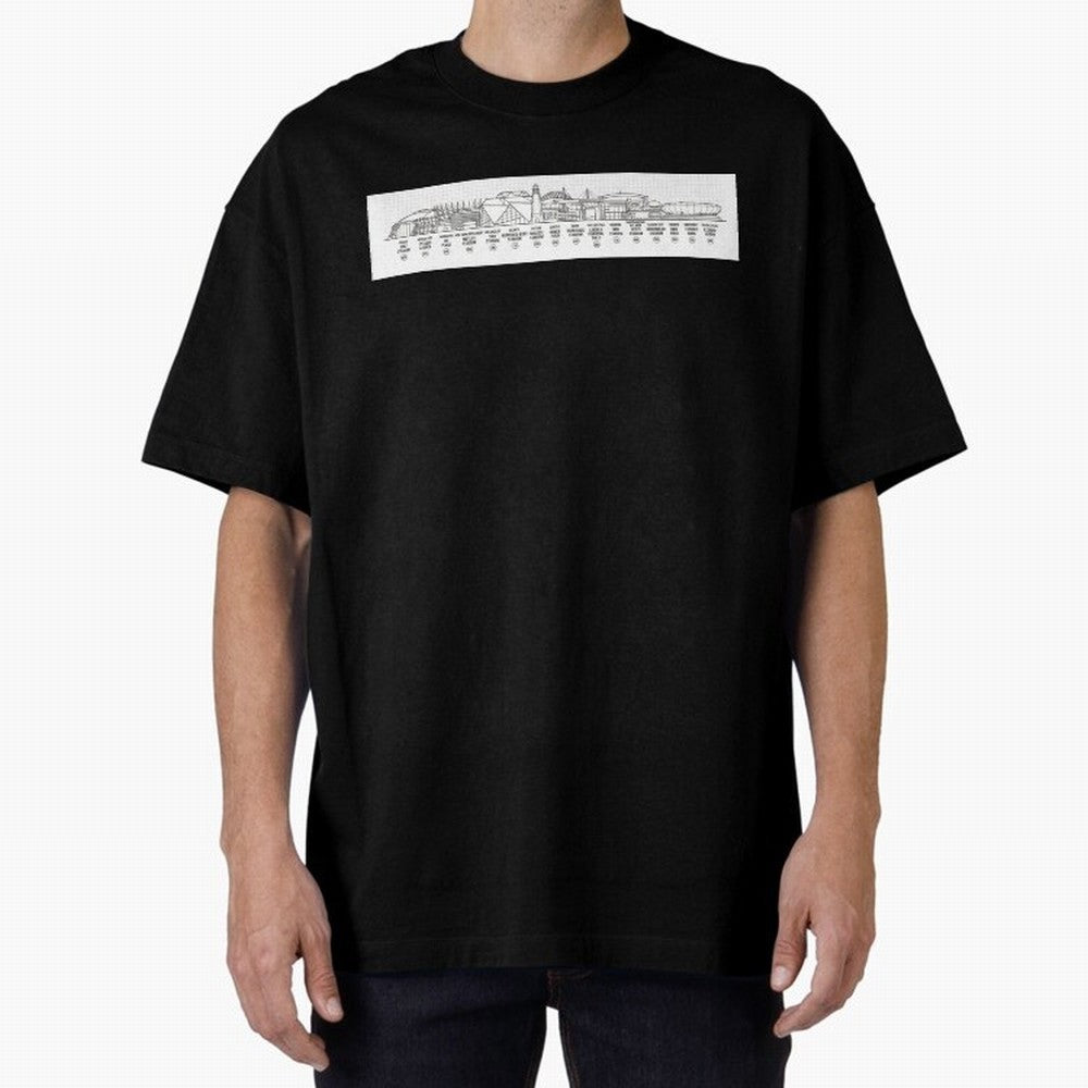 World Cup 2026 Stadium Skyline Classic T-Shirt Keep Football History Alive during the FIFA World Cup 2026 USA Canada Mexico Journey through Messi and Cristiano Ronaldo Highlights, Portugal, Spain and Germany Pride, Championship Spirit, Famous