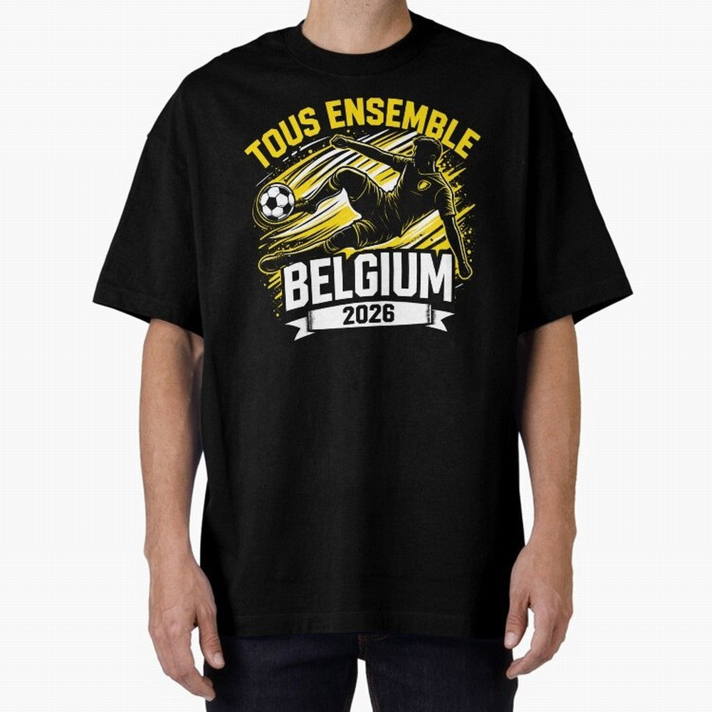 Belgium Fan Art World Cup 2026 Classic T-Shirt Celebrate Football Dreams Across FIFA World Cup 2026 USA Canada Mexico for Fans of Messi, CR7 and Mbappe and Portugal, Bringing Fan Favorite Moments, National Team Passion, Big Match Drama and Soccer