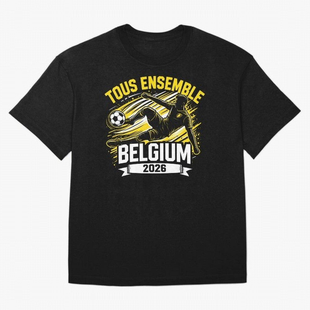 Belgium Fan Art World Cup 2026 Classic T-Shirt Celebrate Football Dreams Across FIFA World Cup 2026 USA Canada Mexico for Fans of Messi, CR7 and Mbappe and Portugal, Bringing Fan Favorite Moments, National Team Passion, Big Match Drama and Soccer
