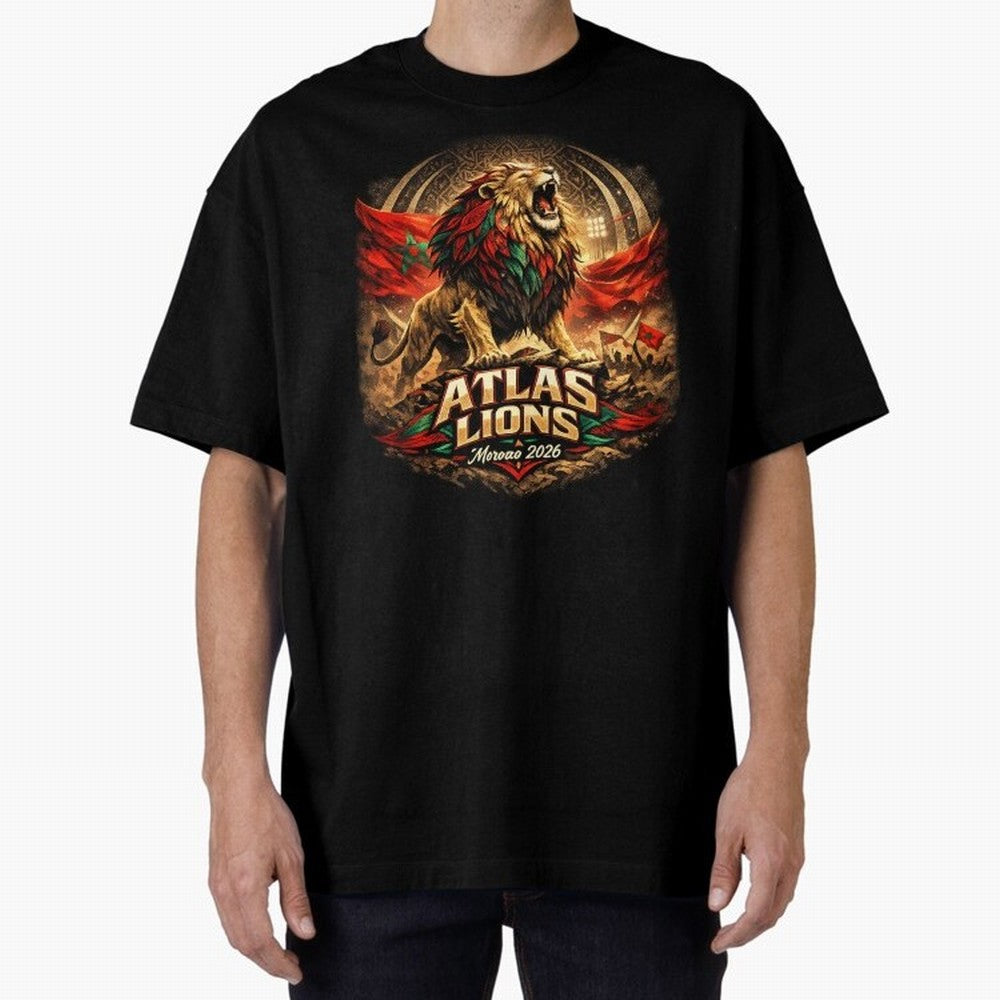 Morocco - World Cup 2026 Fan Classic T-Shirt Bring a Champion Mindset to FIFA World Cup 2026 Group Stage Spirit, Celebrating Spain and Netherlands, Messi and Cristiano Ronaldo, Champion Mindset, Group Stage Buzz, Knockout Tension and Passionate Fan