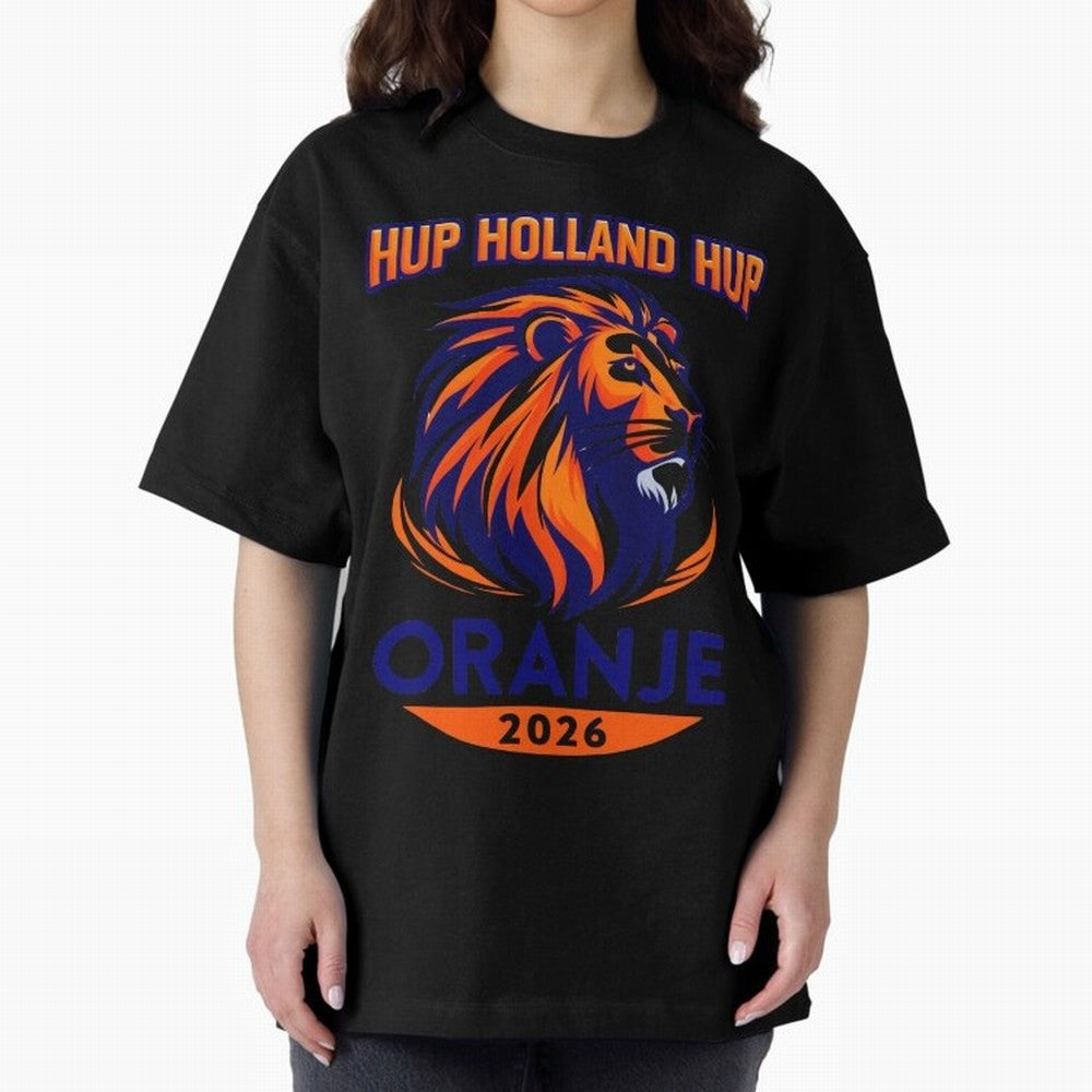 Netherlands World Cup 2026 Fan Art Classic T-Shirt Follow the Road to FIFA World Cup 2026 USA Canada Mexico Capturing Messi, Neymar and Mbappe, Spain Energy, Championship Spirit, Famous Goals, Roaring Crowds and International Football Unity;