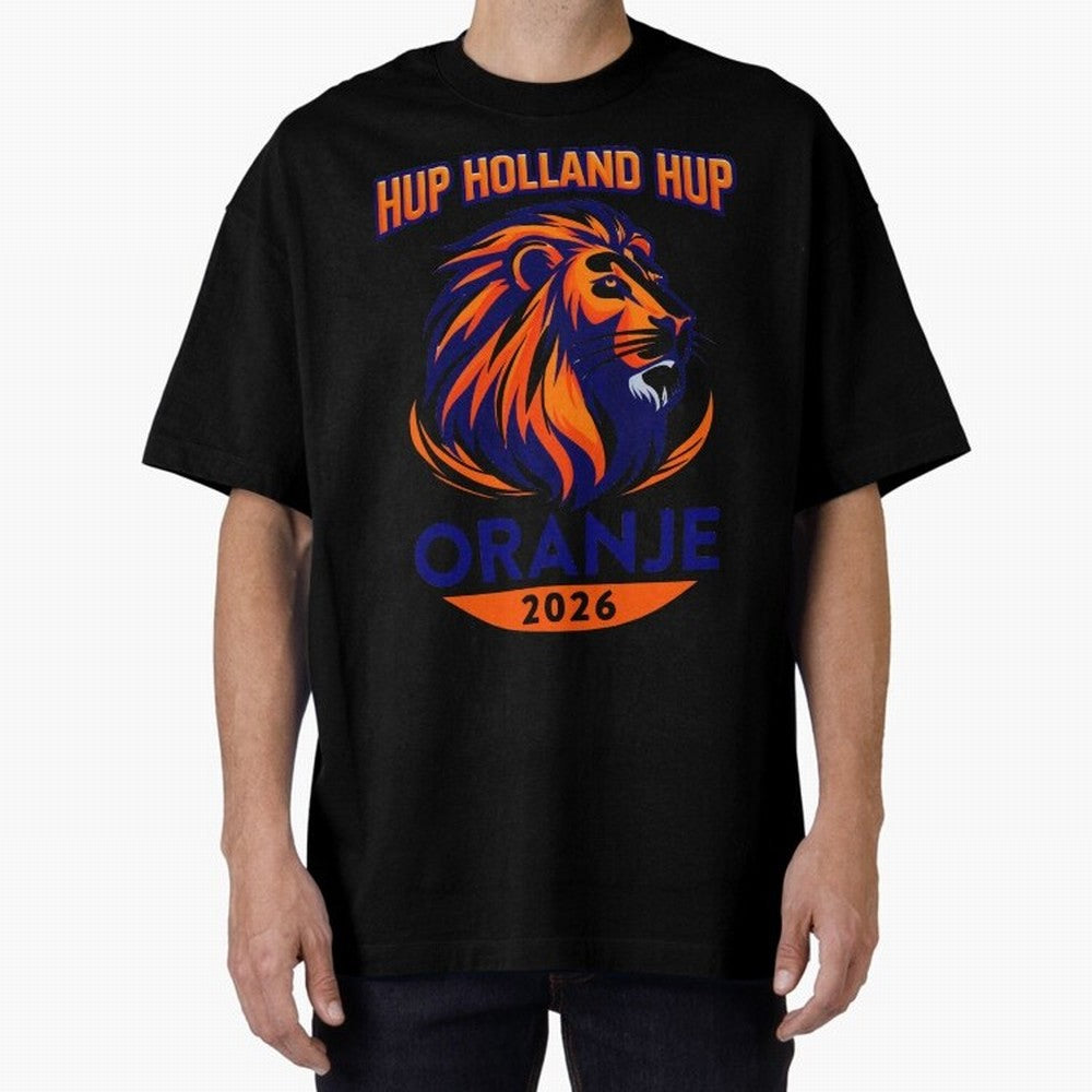 Netherlands World Cup 2026 Fan Art Classic T-Shirt Follow the Road to FIFA World Cup 2026 USA Canada Mexico Capturing Messi, Neymar and Mbappe, Spain Energy, Championship Spirit, Famous Goals, Roaring Crowds and International Football Unity;