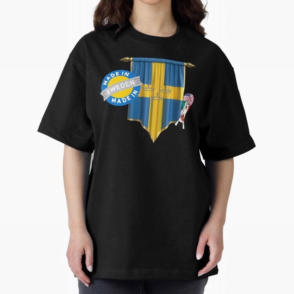 Sweden WC 2026 Classic T-Shirt Celebrate the Stars of FIFA World Cup 2026 USA Canada Mexico Spirit, with Argentina and Brazil, Messi, CR7 and Mbappe, Sports Nostalgia, International Competition, Famous Players and Unforgettable Victories; Ideal for