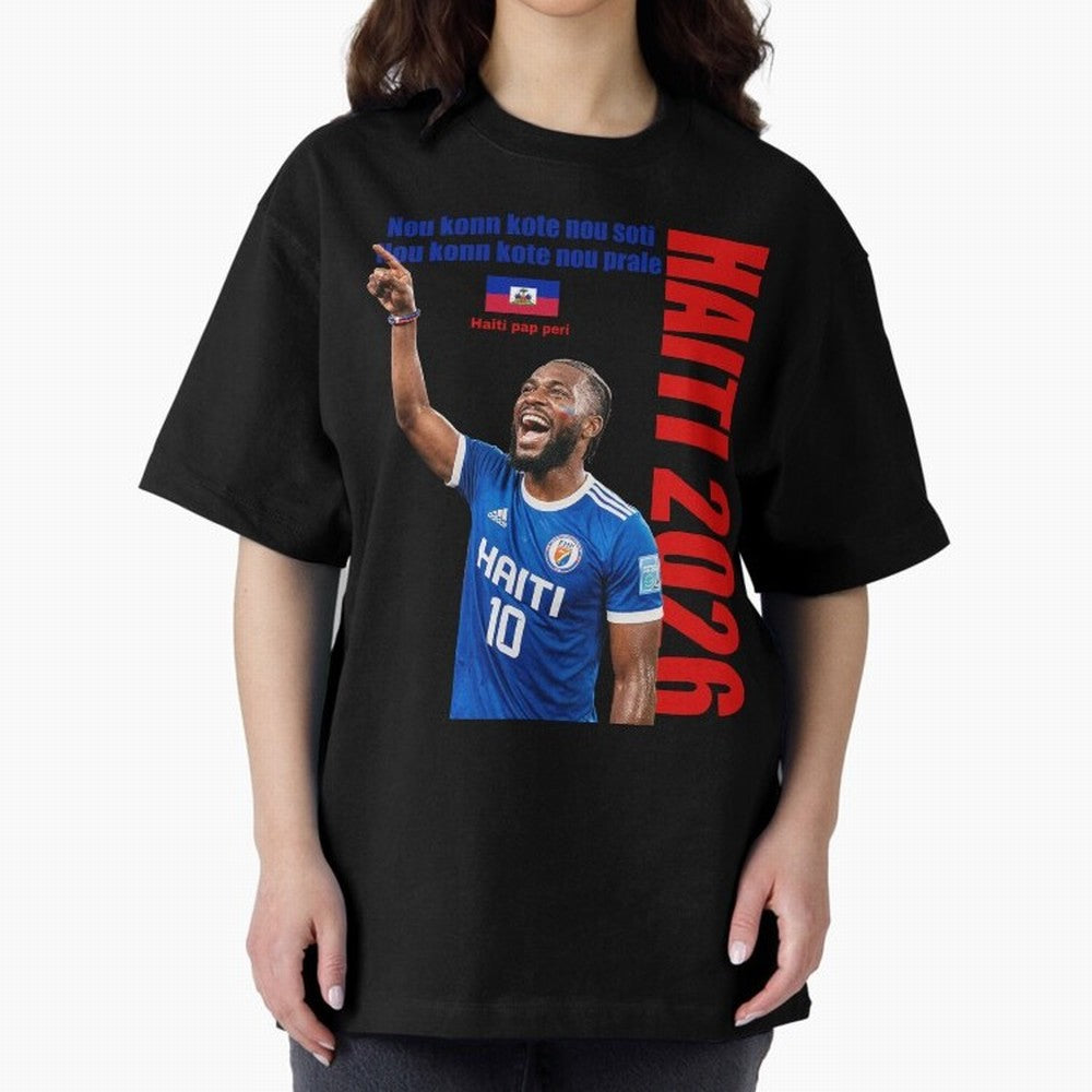 IMG 002, World Cup 2026, Haiti 002 Classic T-Shirt Relive Legendary Nights from Global Football Passion for FIFA World Cup 2026 USA Canada Mexico, with Haaland, Argentina, France and Brazil, Supporter Pride, Iconic Celebrations, Legendary Names and