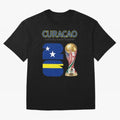 World Cup 2026, IMG 028, CURACAO 001 Classic T-Shirt Join Supporters Worldwide for FIFA World Cup 2026 Group Stage for Fans of CR7 and Messi and Netherlands, Bringing Football History, Final Match Energy, Crowd Noise and Once in a Lifetime Moments;
