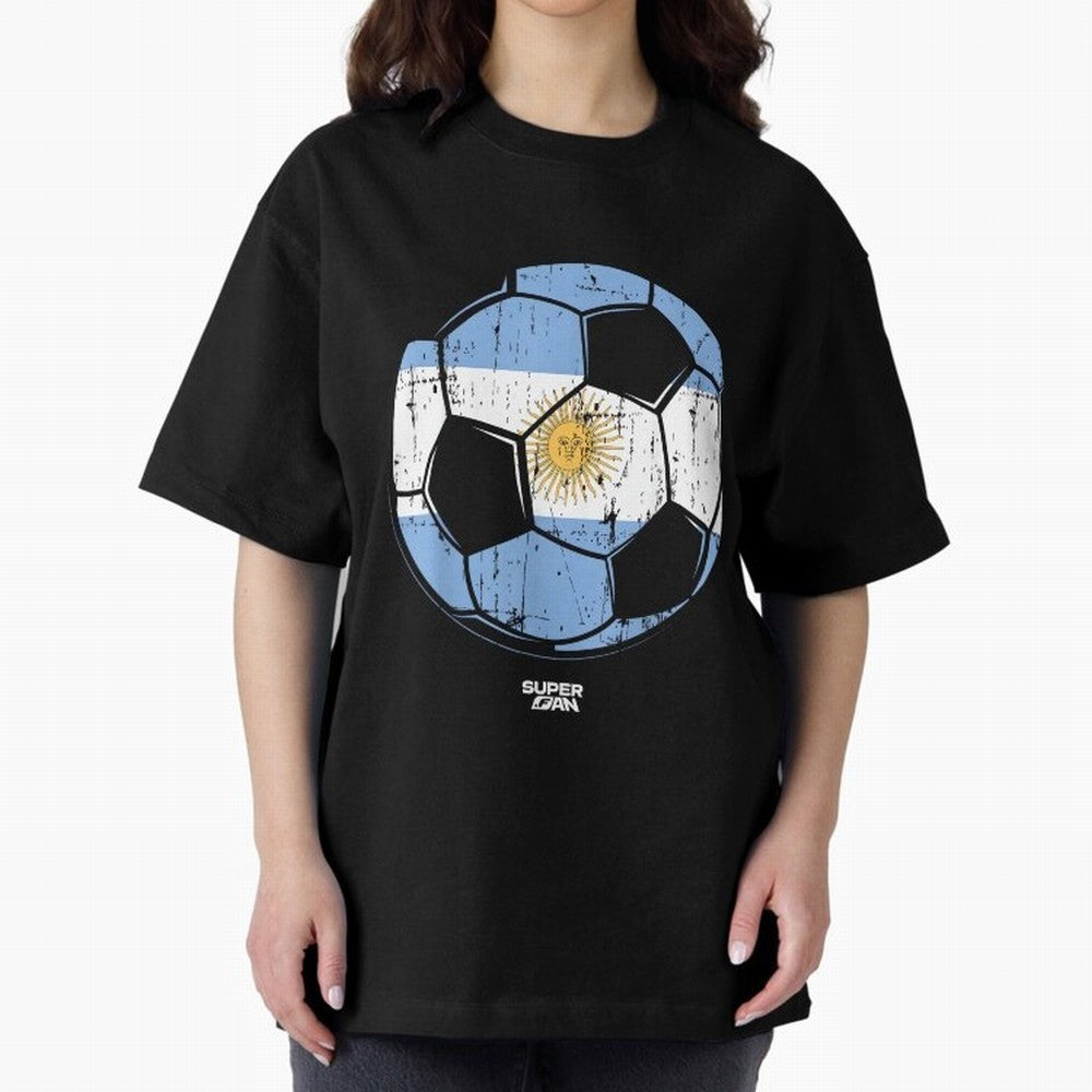 Argentinian Soccer Fan World Cup 2026 Classic T-Shirt Turn Up for FIFA World Cup 2026 USA Canada Mexico for Fans of Neymar and Portugal, Bringing Football History, Final Match Energy, Crowd Noise and Once in a Lifetime Moments; Perfect for Fans,