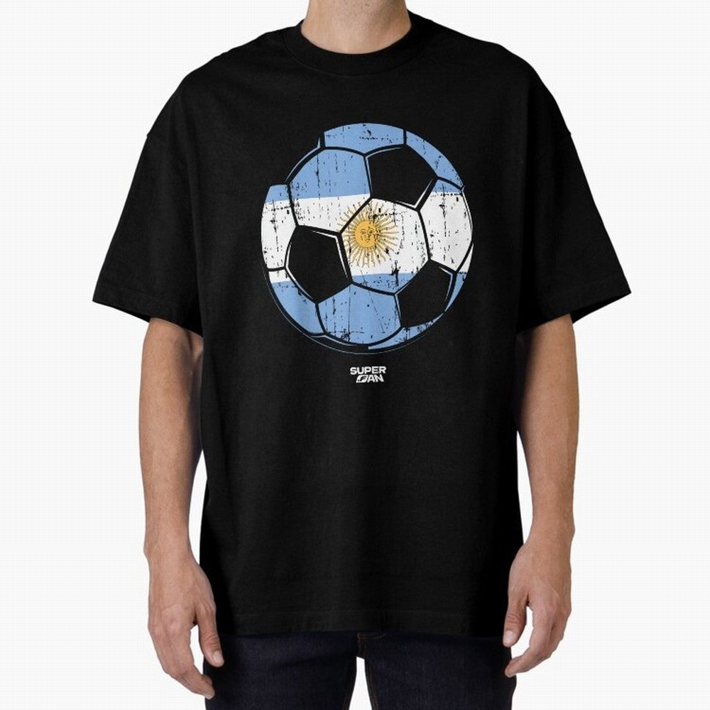 Argentinian Soccer Fan World Cup 2026 Classic T-Shirt Turn Up for FIFA World Cup 2026 USA Canada Mexico for Fans of Neymar and Portugal, Bringing Football History, Final Match Energy, Crowd Noise and Once in a Lifetime Moments; Perfect for Fans,
