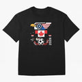 North America Spirit Cup 2026 T-Shirt_82734510 Classic T-Shirt Remember Iconic Moments from Global Football Passion for FIFA World Cup 2026 USA Canada Mexico, Featuring CR7 and Messi, England, France and Netherlands, Worldwide Fan Energy, Dramatic