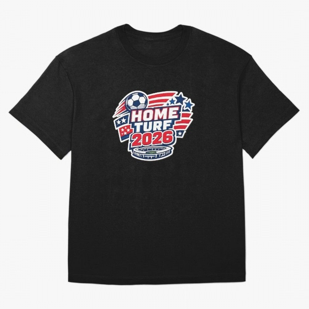 USA FIFA WORLD CUP 2026 ¨C Home Turf Soccer Style Classic T-Shirt Carry National Pride through FIFA World Cup 2026 Group Stage Spirit, with Netherlands, Messi, Neymar and Mbappe, Match Day Excitement, Supporter Culture, Golden Goals and Global