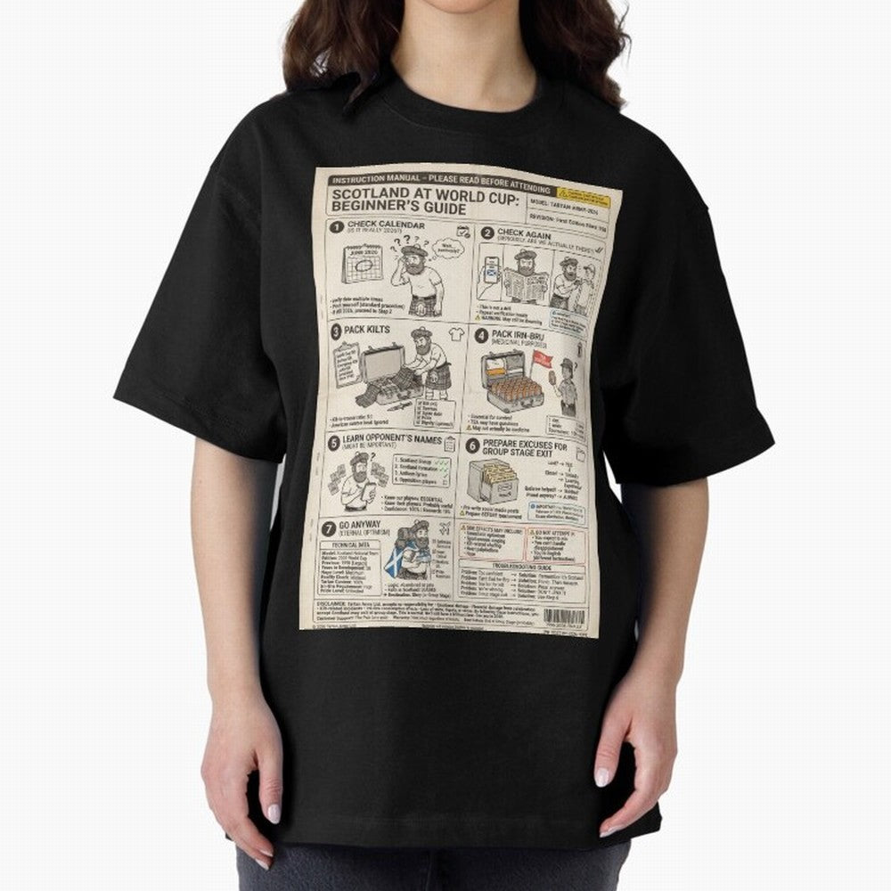 Scotland's Beginners Guide To The World Cup Classic T-Shirt Enjoy Global Football Passion for FIFA World Cup 2026 USA Canada Mexico, Celebrating Haaland and Mbappe, Portugal, Stadium Chants, National Pride, Trophy Dreams and Unforgettable Football