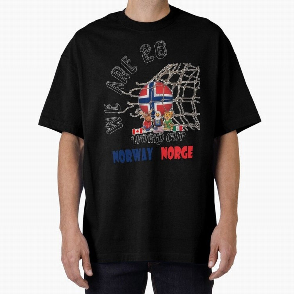 World cup 26 - Norway Classic T-Shirt Fuel the Hype around Match Day Hype around FIFA World Cup 2026, Mbappe, England and Germany, Classic Soccer Heritage, Championship Pressure, Fan Loyalty and International Pride; Ideal for Passionate Fans Who