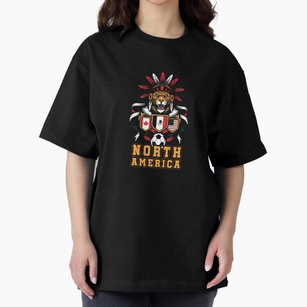 North America Jaguar Spirit Cup 2026 T-Shirt_82737634 Classic T-Shirt Carry National Pride through the FIFA World Cup 2026 Journey through Haaland Highlights, England Pride, Retro Football Energy, Iconic Rivalries, Trophy Chase Drama and Stadium