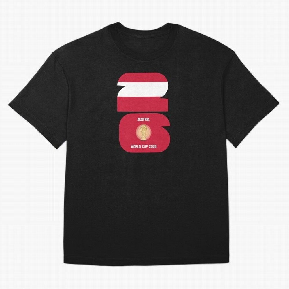 Austria: World Cup 2026 Classic T-Shirt Join the Global Buzz around Global Football Passion for FIFA World Cup 2026 USA Canada Mexico, Centered on Cristiano Ronaldo, Haaland and CR7, France, Champion Mindset, Group Stage Buzz, Knockout Tension and