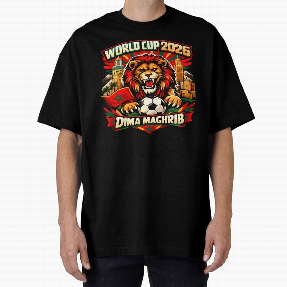 World Cup 2026, Dima Maghrib, June 13, 2026, We Are Morocco, Go Morocco, Morocco vs Brazil, Morocco World Cup 2026, World Morocco, Maghrib Classic T-Shirt Bring a Champion Mindset to FIFA World Cup 2026 Group Stage Spirit, Highlighting Argentina,
