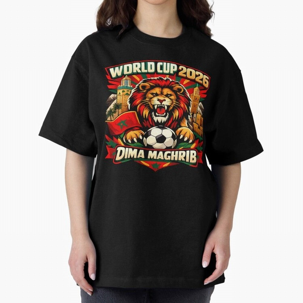 World Cup 2026, Dima Maghrib, June 13, 2026, We Are Morocco, Go Morocco, Morocco vs Brazil, Morocco World Cup 2026, World Morocco, Maghrib Classic T-Shirt Bring a Champion Mindset to FIFA World Cup 2026 Group Stage Spirit, Highlighting Argentina,