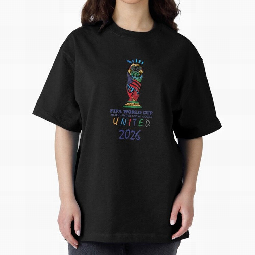 FIFA World Cup United 2026 T-Shirt_87162100 Classic T-Shirt Show Championship Spirit for FIFA World Cup 2026 for Fans of Cristiano Ronaldo, Haaland and CR7 and Argentina and Brazil, Bringing Soccer Culture, Superstar Moments, National Team Dreams