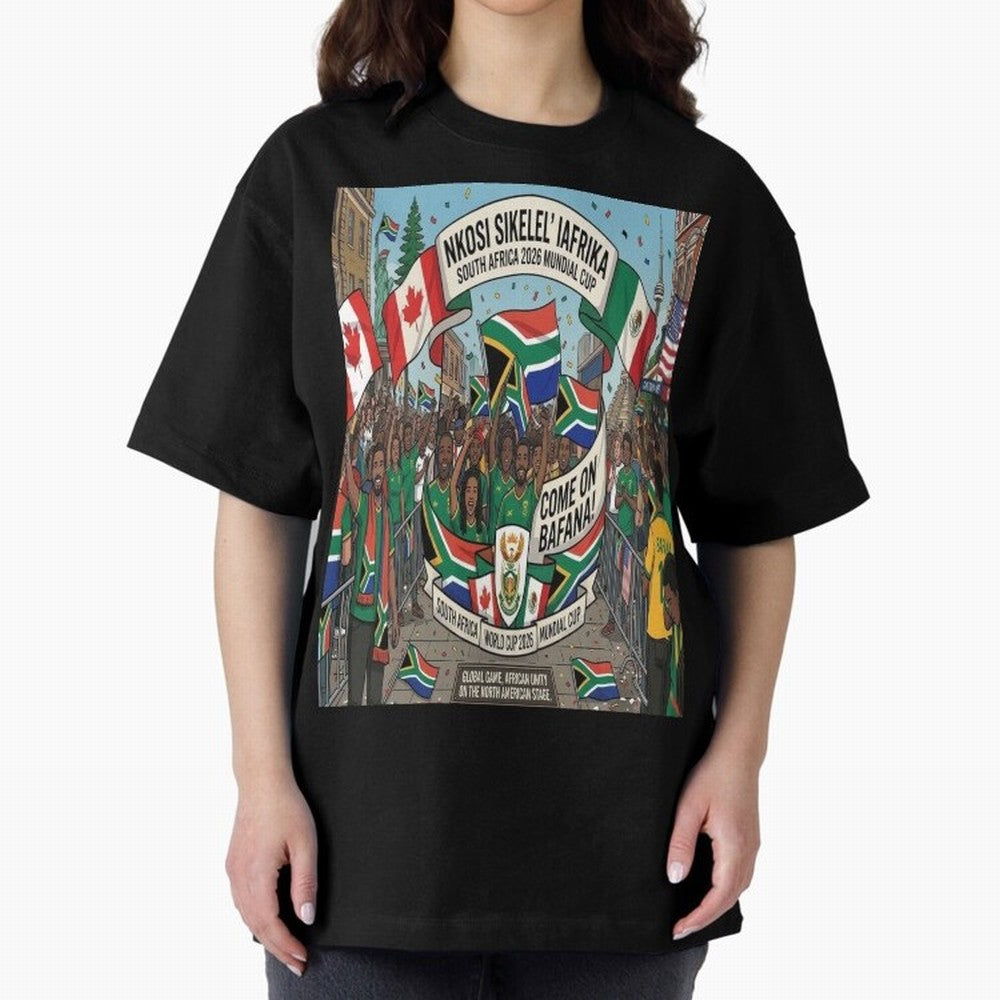 Soiuth Africa Classic T-Shirt Embrace FIFA World Cup 2026 Spirit, Highlighting Argentina, Haaland, Global Supporter Spirit, Legendary Goals, National Colors and Tournament Celebration; Ideal for Passionate Fans Who Love Underdog Stories, Superstar