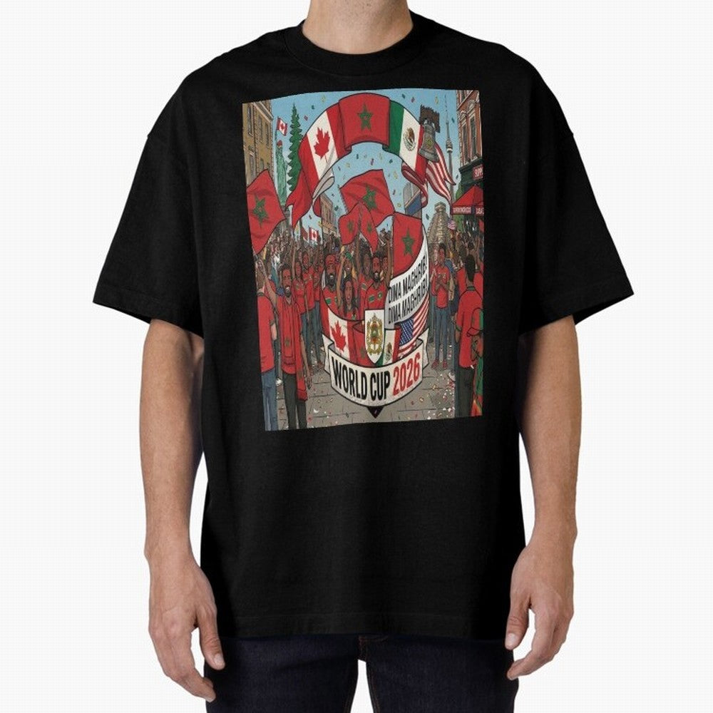 Morocco World Cup 2026 Classic T-Shirt Fuel Your Fan Pride for FIFA World Cup 2026 Group Stage for Fans of Messi, Neymar and Mbappe and Netherlands, Bringing Match Day Excitement, Supporter Culture, Golden Goals and Global Football Passion; Great