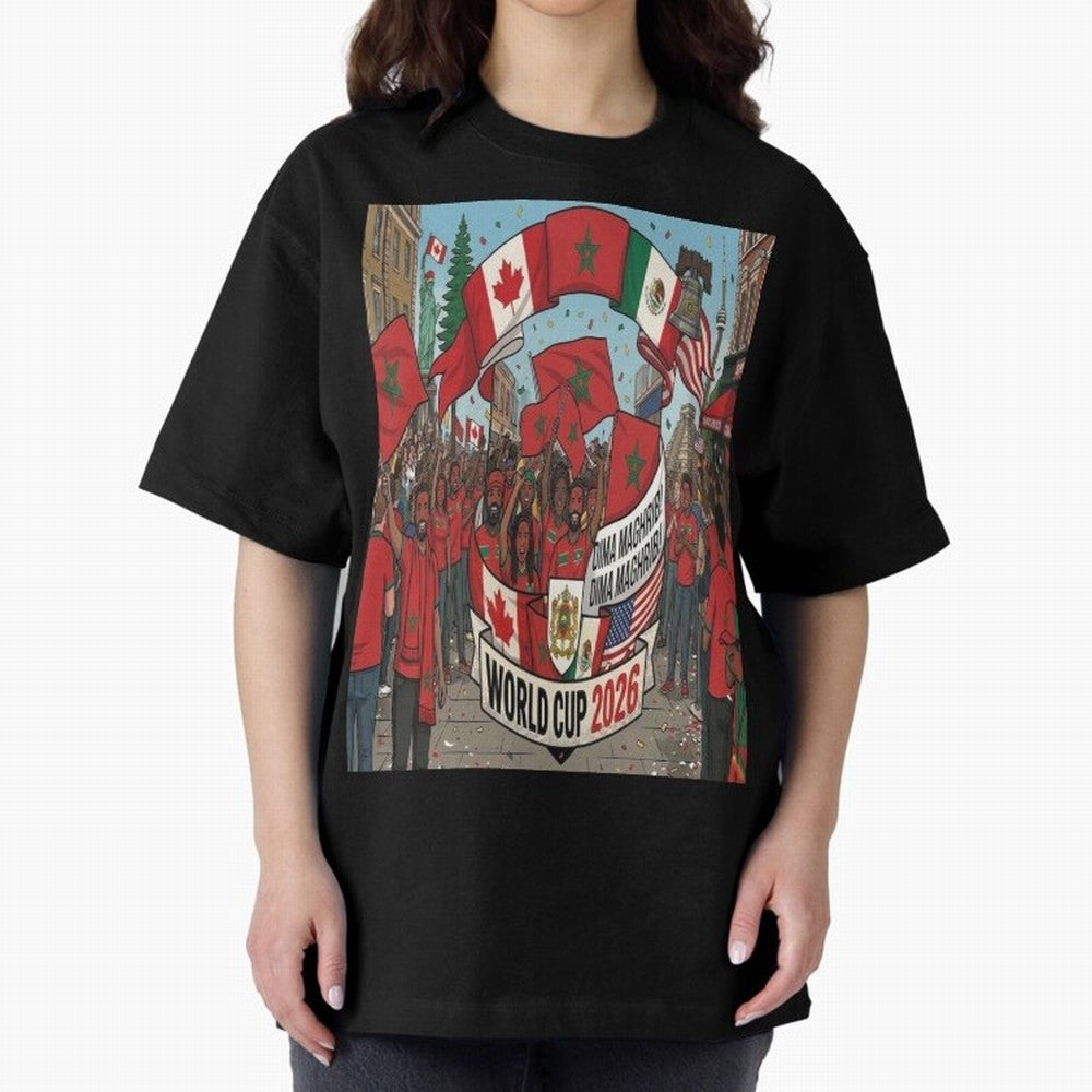 Morocco World Cup 2026 Classic T-Shirt Fuel Your Fan Pride for FIFA World Cup 2026 Group Stage for Fans of Messi, Neymar and Mbappe and Netherlands, Bringing Match Day Excitement, Supporter Culture, Golden Goals and Global Football Passion; Great
