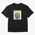 Go Brazil Soccer Ball Flag | Brazilian Football Fan Graphic Tee Classic T-Shirt Keep the Match Day Mood of FIFA World Cup 2026 Group Stage for Fans of Haaland and Portugal, Spain and Germany, Bringing Football Festival Excitement, Trophy Ambitions,