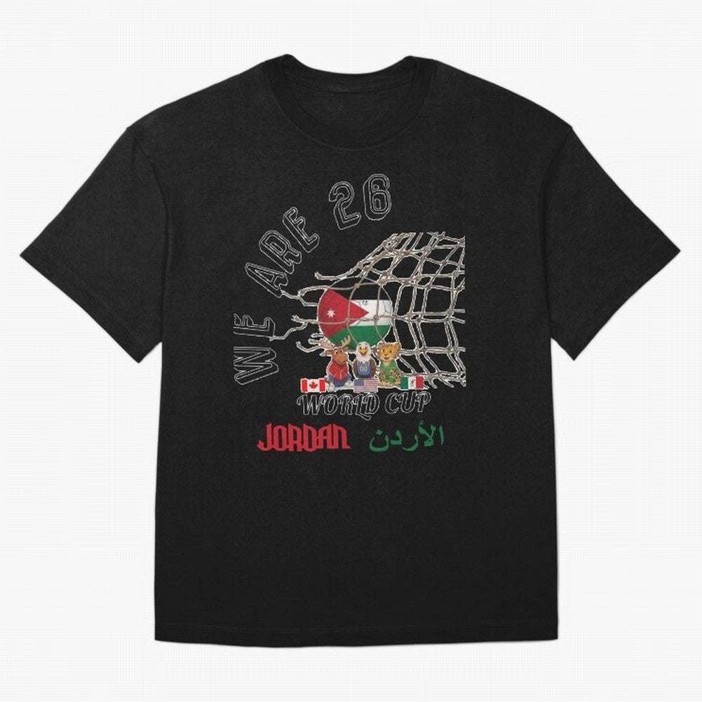 World cup 26 - Jordan Classic T-Shirt Show Fan Pride Across FIFA World Cup 2026 Group Stage Spirit, Highlighting Germany, Haaland, Stadium Memories, Football Loyalty, International Chants and Championship Tradition; Perfect for Fans, Collectors,