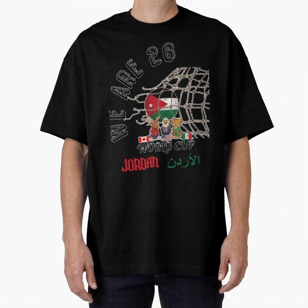 World cup 26 - Jordan Classic T-Shirt Show Fan Pride Across FIFA World Cup 2026 Group Stage Spirit, Highlighting Germany, Haaland, Stadium Memories, Football Loyalty, International Chants and Championship Tradition; Perfect for Fans, Collectors,