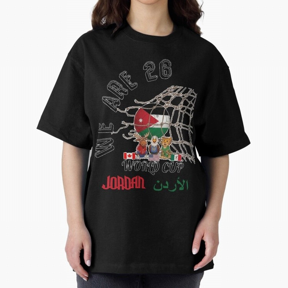 World cup 26 - Jordan Classic T-Shirt Show Fan Pride Across FIFA World Cup 2026 Group Stage Spirit, Highlighting Germany, Haaland, Stadium Memories, Football Loyalty, International Chants and Championship Tradition; Perfect for Fans, Collectors,
