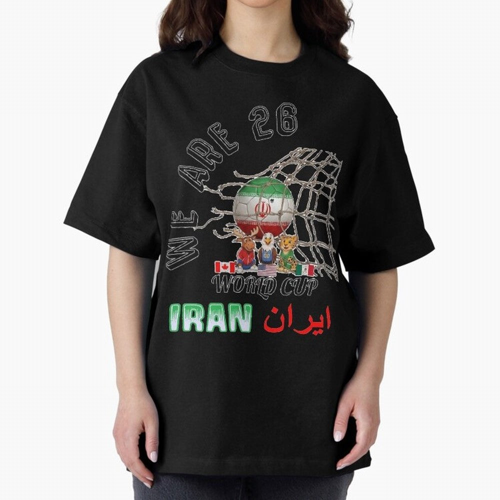 World cup 26 - Iran Classic T-Shirt Capture FIFA World Cup 2026 Group Stage Spirit, with Argentina, France and Brazil, CR7, Goal Celebration Energy, Supporter Heritage, Football Icons and Worldwide Tournament Joy; Perfect for Fans, Collectors,