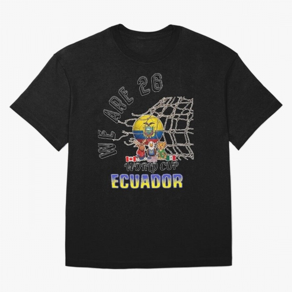 World cup 26 - Ecuador Classic T-Shirt Bring Legendary Rivalry Energy to Match Day Hype around FIFA World Cup 2026 USA Canada Mexico, Neymar, Haaland and Cristiano Ronaldo, Netherlands, Retro Football Energy, Iconic Rivalries, Trophy Chase Drama