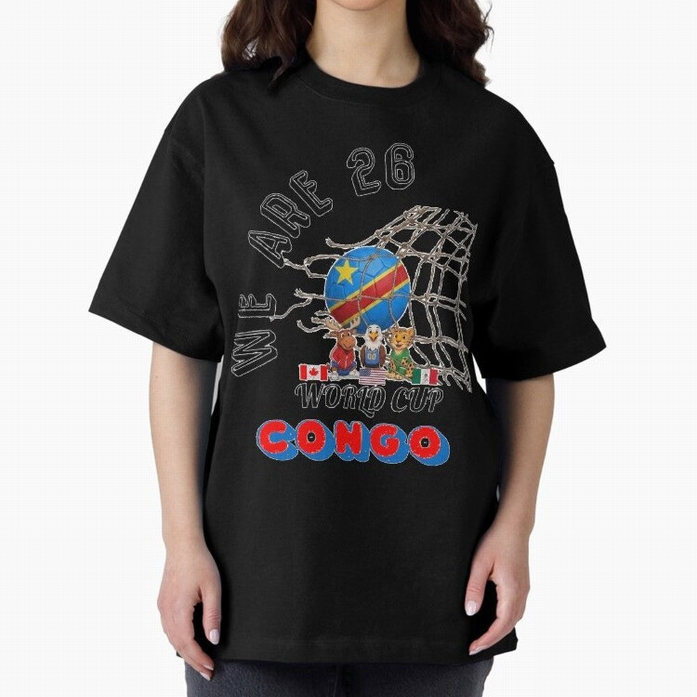 World cup 26 - Congo Classic T-Shirt Show Fan Pride Across the FIFA World Cup 2026 Group Stage Journey through Haaland Highlights, Germany Pride, Worldwide Fan Energy, Dramatic Goals, Stadium Lights and Championship Celebrations; Ideal for Football