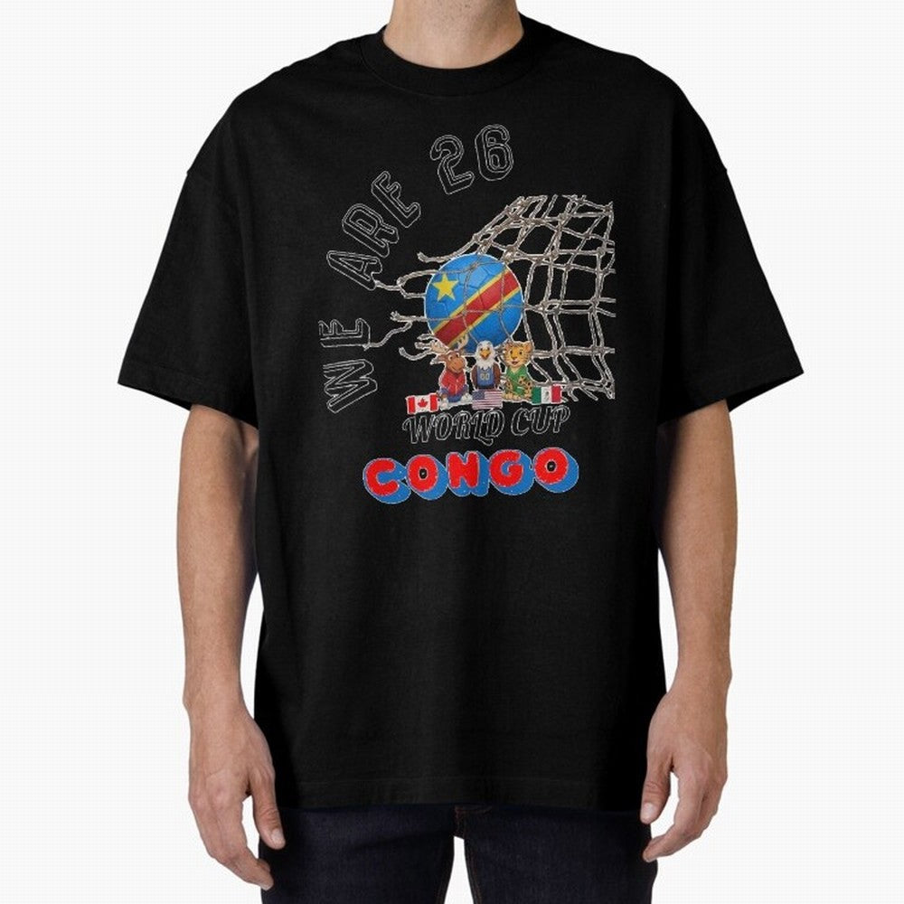World cup 26 - Congo Classic T-Shirt Show Fan Pride Across the FIFA World Cup 2026 Group Stage Journey through Haaland Highlights, Germany Pride, Worldwide Fan Energy, Dramatic Goals, Stadium Lights and Championship Celebrations; Ideal for Football