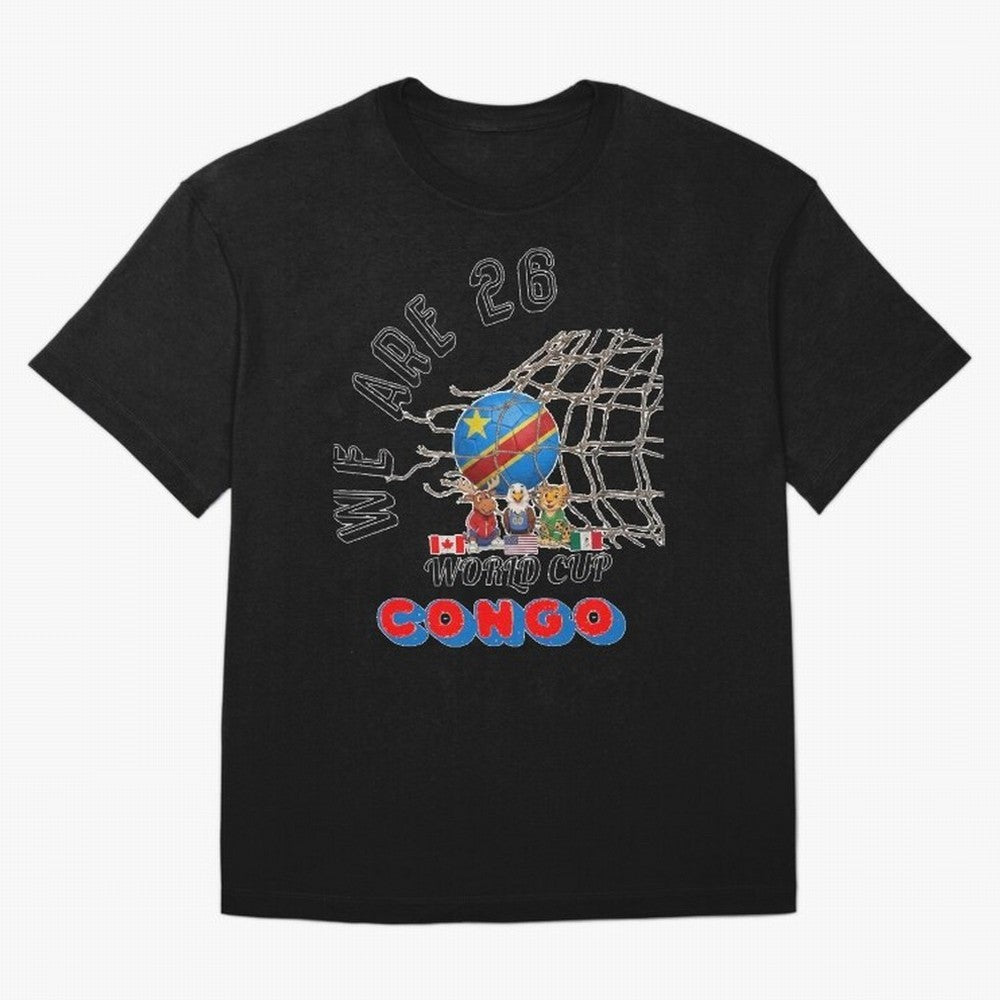 World cup 26 - Congo Classic T-Shirt Show Fan Pride Across the FIFA World Cup 2026 Group Stage Journey through Haaland Highlights, Germany Pride, Worldwide Fan Energy, Dramatic Goals, Stadium Lights and Championship Celebrations; Ideal for Football