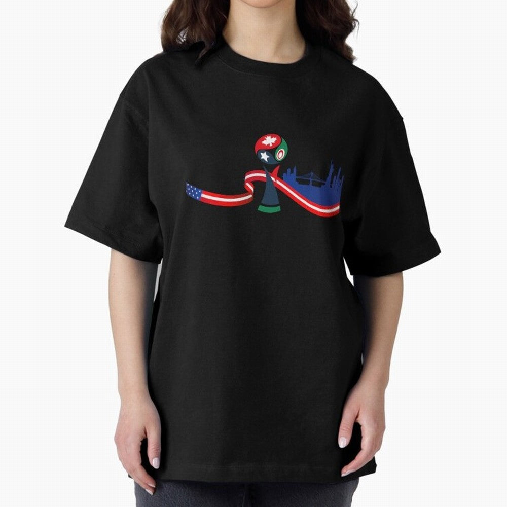 World Cup 2026 Team USA Classic T-Shirt Feel the Roar of FIFA World Cup 2026 Spirit, Centered on France, Neymar, Vintage Soccer Flavor, Modern Football Stars, National Flags and Final Night Emotion; Ideal for Football Dads, Football Moms, Friends,