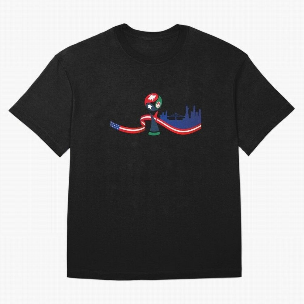 World Cup 2026 Team USA Classic T-Shirt Feel the Roar of FIFA World Cup 2026 Spirit, Centered on France, Neymar, Vintage Soccer Flavor, Modern Football Stars, National Flags and Final Night Emotion; Ideal for Football Dads, Football Moms, Friends,
