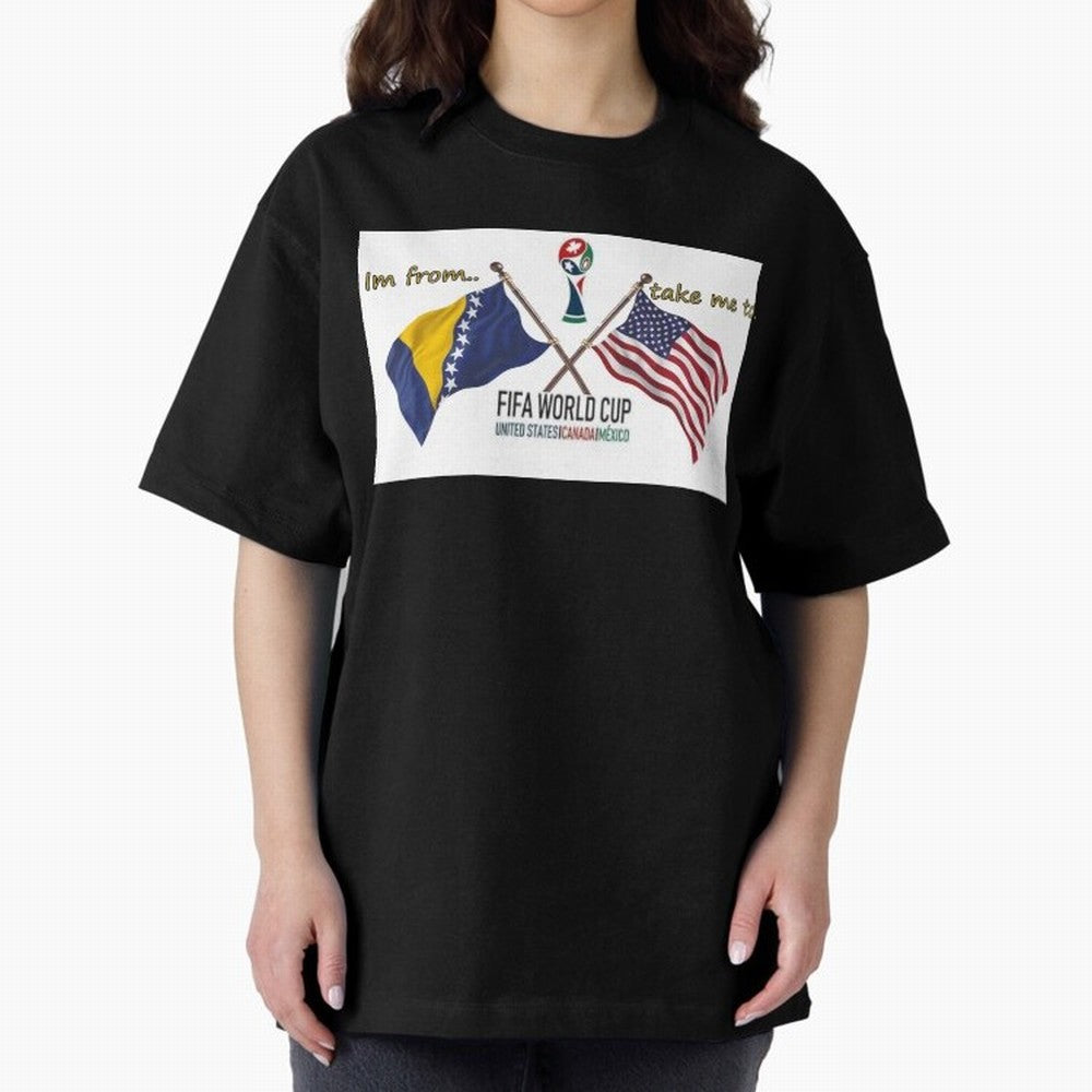 Bosnia and Herzegovina Classic T-Shirt Feel the Heartbeat of FIFA World Cup 2026 USA Canada Mexico Spirit, with Brazil, Mbappe, Match Day Excitement, Supporter Culture, Golden Goals and Global Football Passion; Perfect for Fans, Collectors, Family