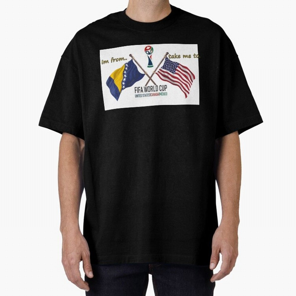 Bosnia and Herzegovina Classic T-Shirt Feel the Heartbeat of FIFA World Cup 2026 USA Canada Mexico Spirit, with Brazil, Mbappe, Match Day Excitement, Supporter Culture, Golden Goals and Global Football Passion; Perfect for Fans, Collectors, Family