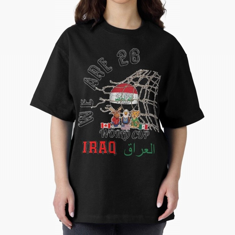World cup 26 - Iraq Classic T-Shirt Support the Legends of FIFA World Cup 2026 Group Stage Spirit, Capturing France, Messi, CR7 and Mbappe, Worldwide Fan Energy, Dramatic Goals, Stadium Lights and Championship Celebrations; Perfect for People Who