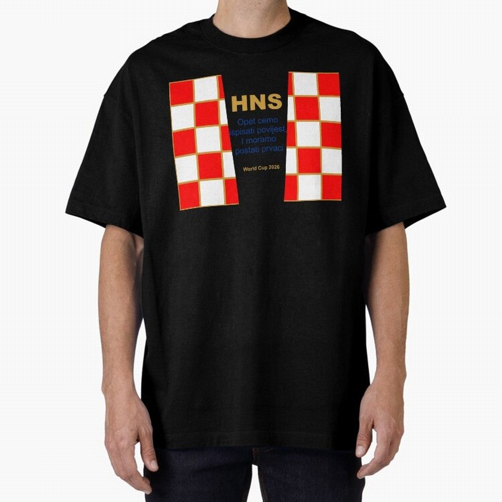 Croatia jersey with motto gold Classic T-Shirt Remember FIFA World Cup 2026 Group Stage for Fans of Messi and Cristiano Ronaldo and England, France and Netherlands, Bringing Retro Football Energy, Iconic Rivalries, Trophy Chase Drama and Stadium