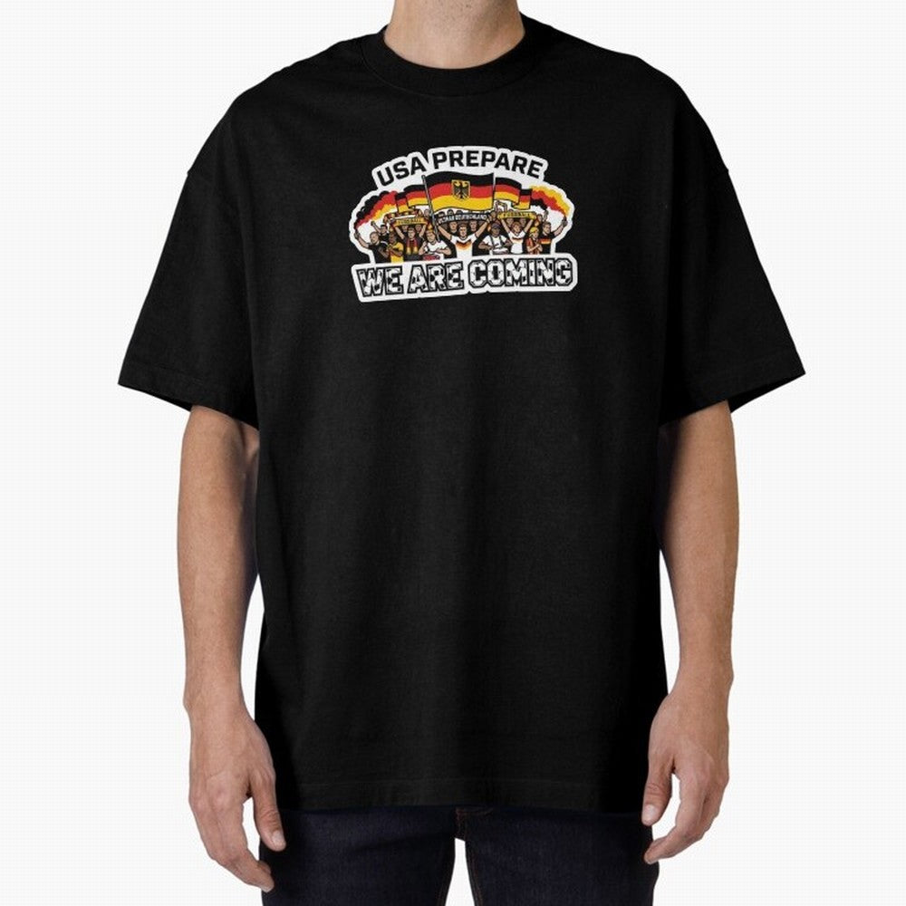 Germany Soccer Fans 2026 Sticker We Are Coming Classic T-Shirt Join Supporters Worldwide for the FIFA World Cup 2026 Journey through CR7 Highlights, England and Germany Pride, Global Supporter Spirit, Legendary Goals, National Colors and Tournament