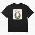 Go France Soccer Ball Flag | French Football Fan Graphic Tee Classic T-Shirt Make Memories around Global Football Passion for FIFA World Cup 2026 Group Stage, Filled with Messi, Neymar and Mbappe, Brazil, Worldwide Fan Energy, Dramatic Goals,