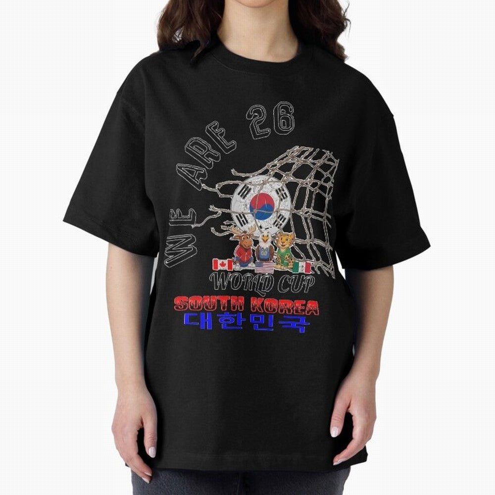 World cup 26 - South Korea Classic T-Shirt Share Match Day Hype around FIFA World Cup 2026 Group Stage, Haaland and Mbappe, Germany, Football Festival Excitement, Trophy Ambitions, Country Rivalries and Star Player Buzz; Perfect for Fans,