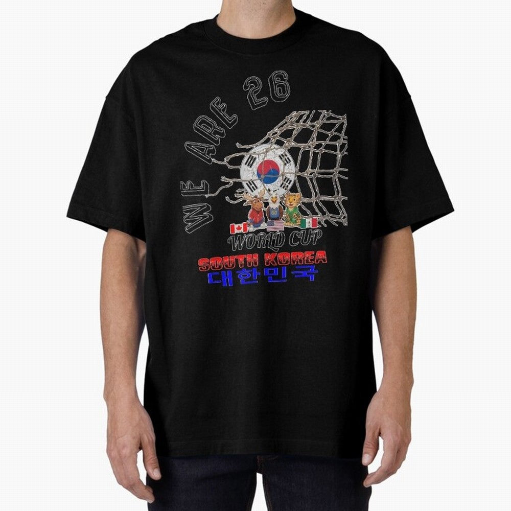 World cup 26 - South Korea Classic T-Shirt Share Match Day Hype around FIFA World Cup 2026 Group Stage, Haaland and Mbappe, Germany, Football Festival Excitement, Trophy Ambitions, Country Rivalries and Star Player Buzz; Perfect for Fans,