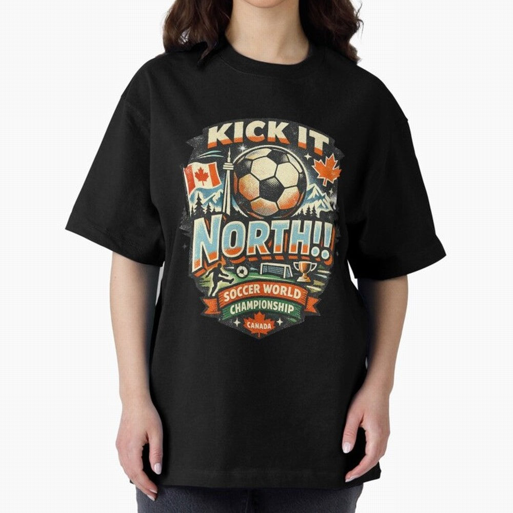 World Championship Canada Classic T-Shirt Capture Stadium Memories from Match Day Hype around FIFA World Cup 2026 Group Stage, Neymar, Haaland and Cristiano Ronaldo, England, Vintage Soccer Flavor, Modern Football Stars, National Flags and Final