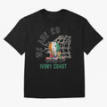 World cup 26 - Ivory Coast Classic T-Shirt Stand Out with Spirit from Global Football Passion for FIFA World Cup 2026 USA Canada Mexico, Capturing Messi and Cristiano Ronaldo, England, Vintage Soccer Flavor, Modern Football Stars, National Flags