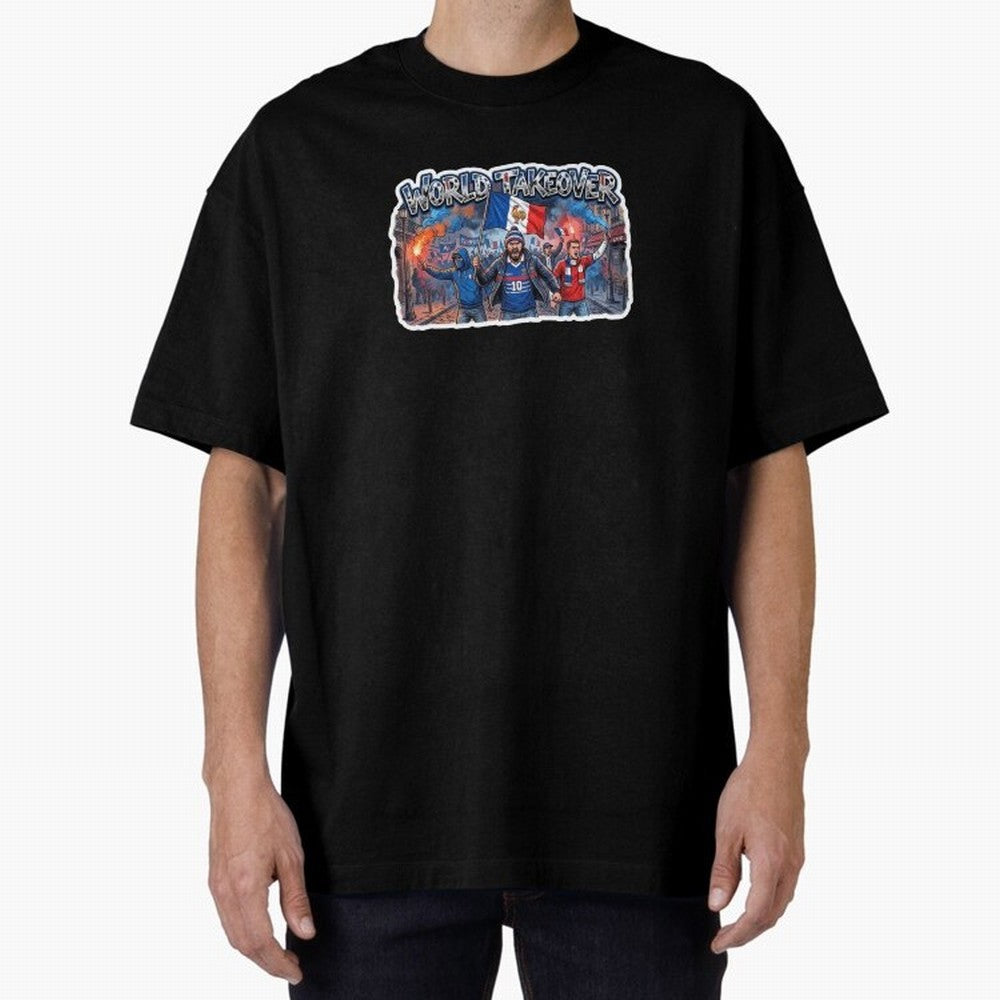 France Soccer Fans Street Power Sticker 2026 Football Supporters Classic T-Shirt Treasure FIFA World Cup 2026 Group Stage Highlighting Haaland and Mbappe, Portugal, Spain and Germany Energy, Fan Favorite Moments, National Team Passion, Big Match