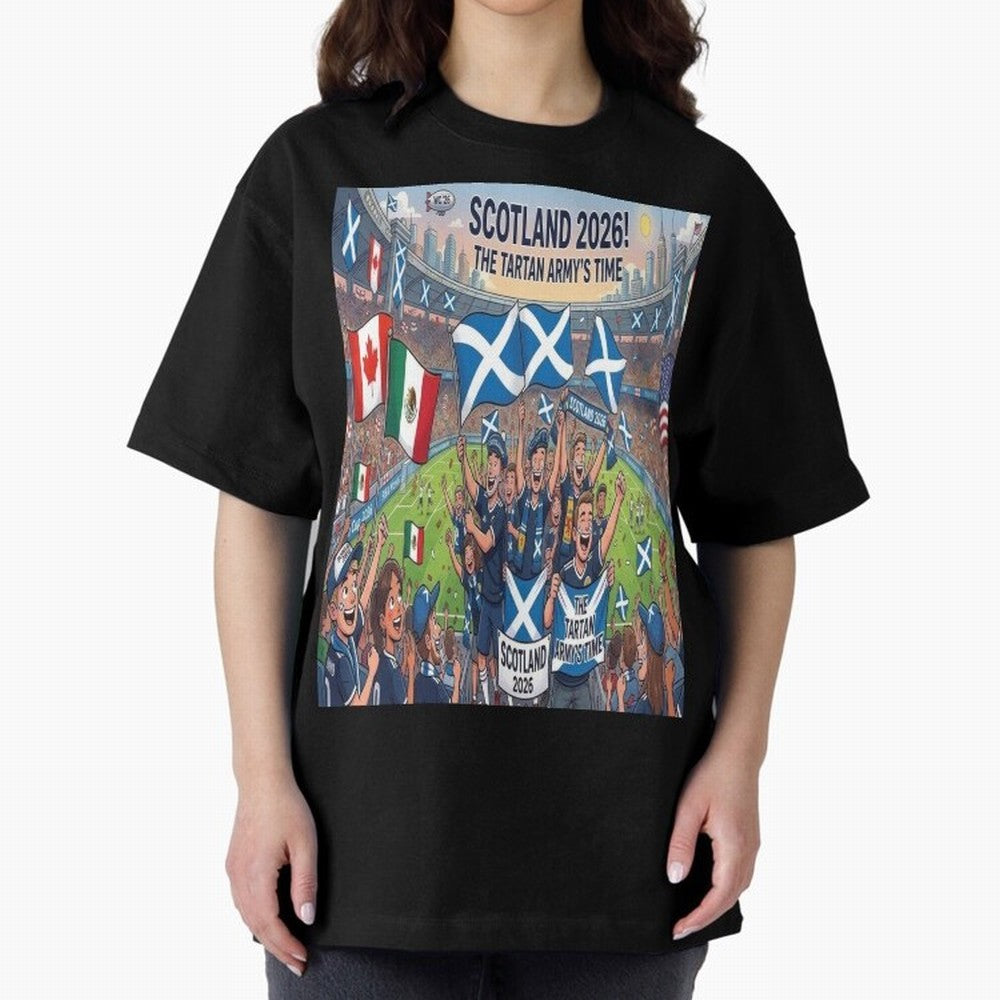Scotland World Cup 2026 - Stadium Classic T-Shirt Celebrate Fan Favorites in FIFA World Cup 2026 USA Canada Mexico for Fans of Cristiano Ronaldo, Haaland and CR7 and England, Bringing Champion Mindset, Group Stage Buzz, Knockout Tension and