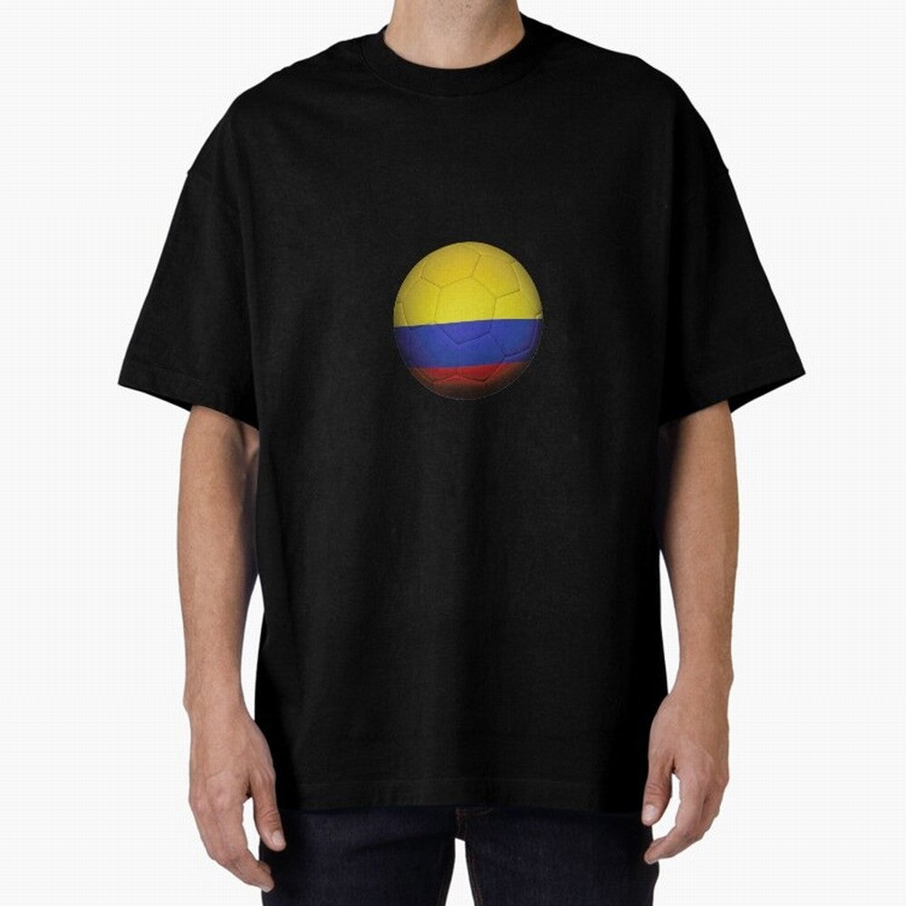 Colombia Ball Classic T-Shirt Honor Champions and Dreams in FIFA World Cup 2026 Made for Haaland and Mbappe, England, France and Netherlands Energy, Football Festival Excitement, Trophy Ambitions, Country Rivalries and Star Player Buzz; Ideal for