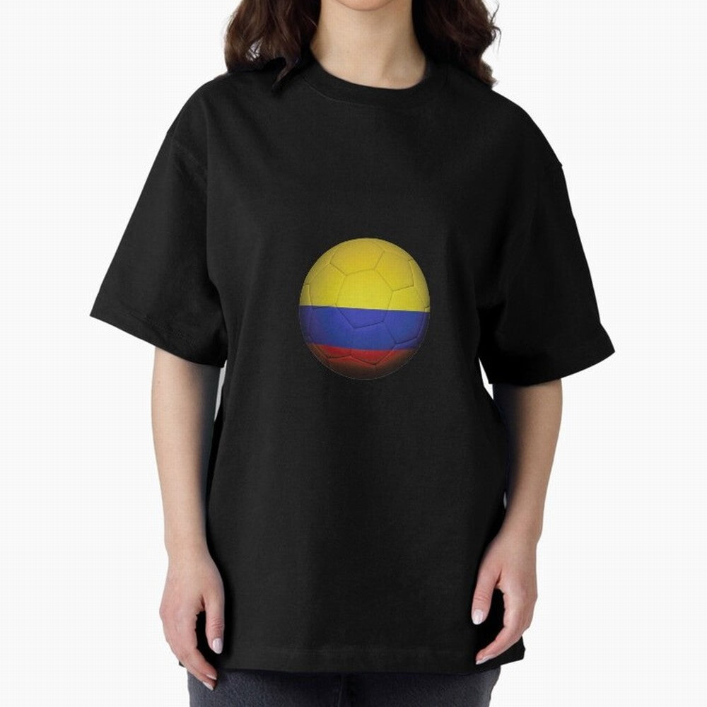 Colombia Ball Classic T-Shirt Honor Champions and Dreams in FIFA World Cup 2026 Made for Haaland and Mbappe, England, France and Netherlands Energy, Football Festival Excitement, Trophy Ambitions, Country Rivalries and Star Player Buzz; Ideal for